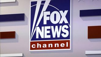 A Fox News logo is pictured ahead of the first Republican Presidential primary debate at the Fiserv Forum in Milwaukee, Wisconsin, on August 23, 2023. 
KAMIL KRZACZYNSKI / AFP