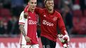 Een foto van Antony en Neres van Ajax
