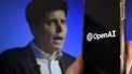 2023-11-20 16:55:14 (ILLUSTRATION) This illustration photo produced in Arlington, Virginia on November 20, 2023, shows a smart phone screen displaying the logo of OpenAI juxtaposed with a screen showing a photo of former OpenAI CEO Sam Altman attending the Asia-Pacific Economic Cooperation (APEC) Leaders' Week in San Francisco, California, on November 16, 2023.  Hundreds of staff at OpenAI threatened to quit the leading artificial intelligence company on November 20, 2023 and join Microsoft. They would follow OpenAI co-founder Sam Altman, who said he was starting an AI subsidiary at Microsoft following his shock sacking on November 17, 2023 from the company whose ChatGPT chatbot has led the rapid rise of artificial intelligence technology. In a letter, some of OpenAI's most senior staff members threatened to leave the company if the board did not get replaced. Reports said as many as 500 of OpenAI's 770 employees signed the letter. The startup's board sacked Altman on Friday, with US media citing concerns that he was underestimating the dangers of its tech and leading the company away from its stated mission -- claims his successor has denied.

OLIVIER DOULIERY / AFP