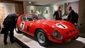 2023-11-02 16:46:22 A 1962 Ferrari 250 GTO, the most valuable car ever offered at auction, is displayed at a preview at Sotheby’s in New York on November 2, 2023.  
ANGELA WEISS / AFP