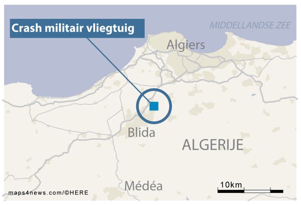 Vliegtuig stort neer in Algerije: ruim 100 doden
