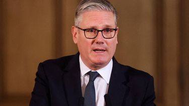 Britain's Prime Minister Keir Starmer attends a meeting with leaders from across society at Downing Street in central London on May 5, 2026, to call for action on antisemitism following a recent surge in incidents in Jewish communities around the country. 
Hannah McKay / POOL / AFP