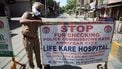 Politie betrapt 'nepdode' in India die lockdown wil omzeilen 