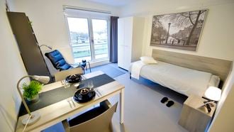 foto van studentenkamer
