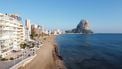 Spanje, strand, toeristen, Calpe, Alicante, boete, strandgangers, vakantie