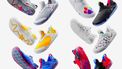 Verschillende designs van de gloednieuwe Nike Air Zoom Pulse. / Twitter @the_fashionball