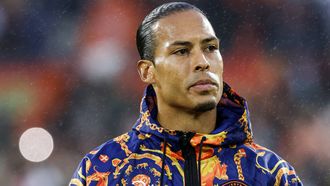 oranje traningsjacks virgil van dijk