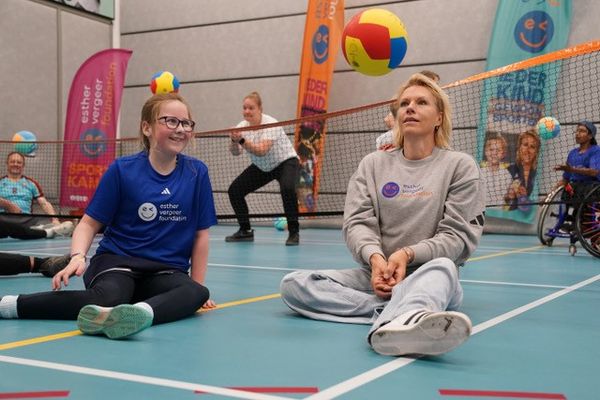 kinderen sporten Esther Vergeer