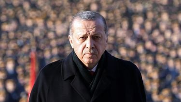 De Turkse president Recep Tayyip Erdogan. Foto: AFP