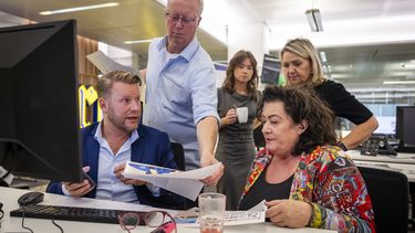 caroline van der plas telegraaf