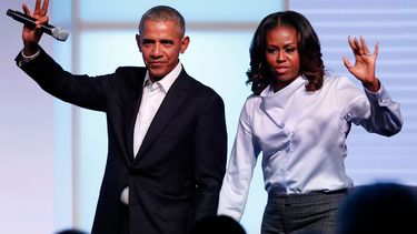 De Obama's gaan serie's produceren voor Netflix. / AFP