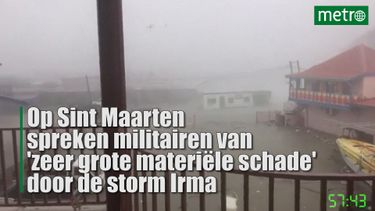 7 september: storm Irma raakt St Maarten