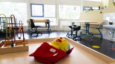 LEIDERDORP - Lege ruimtes op een kinderdagverblijf tijdens de coronacrisis. ANP JEROEN JUMELET