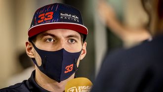 Max Verstappen in Abu Dhabi