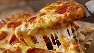 Pizza pizzabezorger ruimte