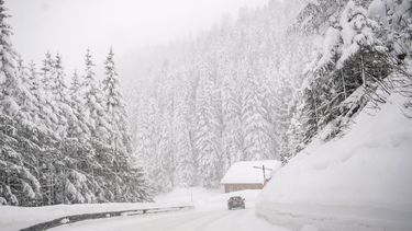 Meer sneeuw in Duitsland en Oostenrijk