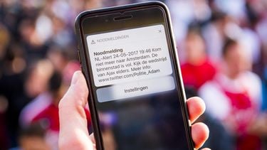 Nederland verbaasd over NL-alert Amsterdam