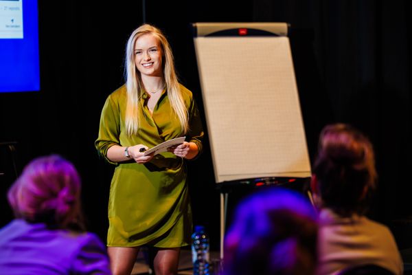 Jong en ondernemend Tessa de Vries