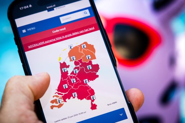 code rood oranje geel knmi