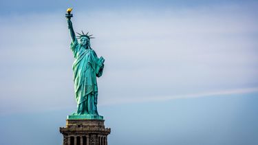 Het Vrijheidsbeeld in New York. Foto: ANP