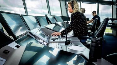 Schiphol vliegen storm