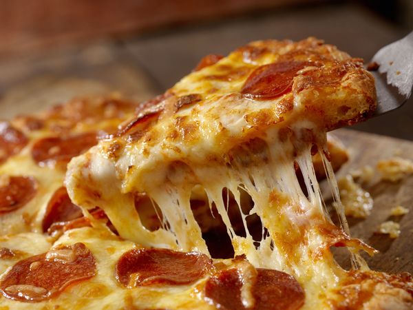 Pizza pizzabezorger ruimte