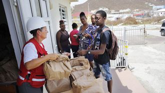 Sint-Maarten bereidt 'dapper' voor op volgende storm