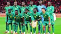 epa12659604 Players of Senegal pose for a family picture ahead of the CAF Africa Cup of Nations 2025 final match between Senegal and Morocco in Rabat, Morocco, 18 January 2026.  EPA/JALAL MORCHIDI