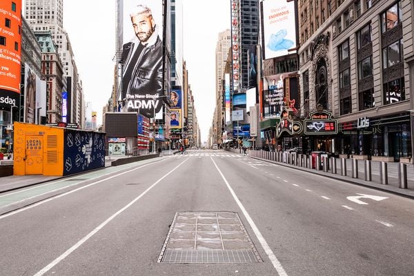Een foto van Times Square