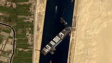 Suez Kanaal Ever Given Schip