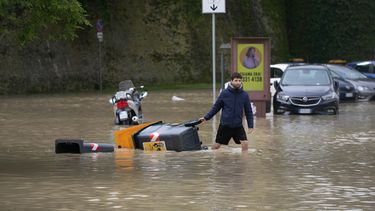 Noord-Italië, overstromingen, regenval