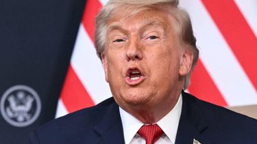 US President Donald Trump speaks during a bilateral meeting with Egypt's President on the sidelines of the G7 summit, in Evian, eastern France, on June 17, 2026. A G7 summit is set to take place June 15 to 17 in the French town of Evian-les-Bains near Switzerland and it will be attended by country leaders as well as the EU's foreign policy chief and ministers from Brazil, Canada, the United Arab Emirates and Turkey.
Mandel NGAN / AFP