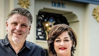 Eigenaar en chef-kok Jonnie Boer en zijn vrouw Therese van 3-sterrenrestaurant De Librije in Zwolle.