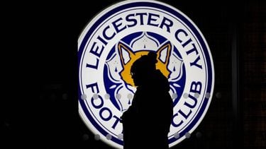 A supporter arrives at King Power Stadium in Leicester, central England prior to the English Premier League football match between Leicester City and Brentford, on February 21, 2025. 
Darren Staples / AFP