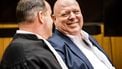 DEN BOSCH - Peter Gillis (R) in de rechtbank Oost-Brabant. De vastgoedondernemer en realityster wordt met zijn bv's verdacht van belastingfraude, het onjuist voeren en bewaren van administratie, het verstrekken van onjuiste gegevens aan de Belastingdienst en het niet tijdig doen van belastingaangifte. ANP ROB ENGELAAR