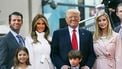 Een foto van de familie Trump die volgens voorspellingen geen stand houdt