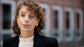 DEN HAAG - Sophie Hermans, minister van Volksgezondheid, Welzijn en Sport, komt aan voor de ministerraad op het ministerie van Algemene Zaken. SEM VAN DER WAL / ANP