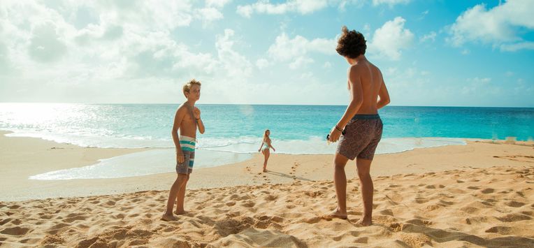 verbranden zon strand