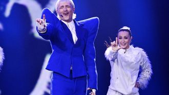Joost Klein representing the Netherlands with the song 