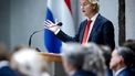 DEN HAAG - Geert Wilders (PVV) tijdens de eerste dag van de Algemene Politieke Beschouwingen. ANP REMKO DE WAAL