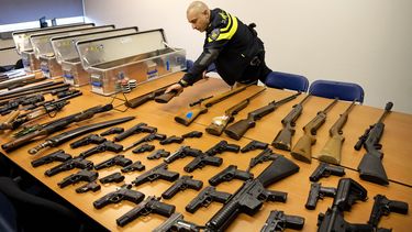 262 wapens ingeleverd bij Rotterdamse politie