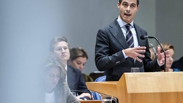 DEN HAAG - Minister-president Rob Jetten op de tweede dag van de Algemene Politieke Beschouwingen. De Tweede Kamer bespreekt de begroting die het kabinet presenteerde op Prinsjesdag. REMKO DE WAAL / ANP