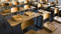 HAARLEM - Scholieren met schoolboeken op school. ANP PHOTO XTRA KOEN SUYK