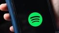 The company logo of Swedish music streaming giant spotify is pictured on a smartphone in Berlin on January 23, 2023. Swedish music streaming giant Spotify said on January 23, 2023 that it was cutting six percent of its roughly 10,000 employees, the latest among a slew of cost-cutting announcements by technology companies.
Tobias Schwarz / AFP