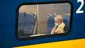 Heel weinig Nederlanders reizen in coronatijd met de trein.