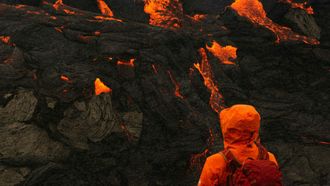 Ramptoerisme bij vulkaan IJsland