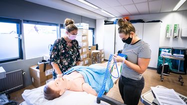 Studenten verpleegkunde in Rotterdam