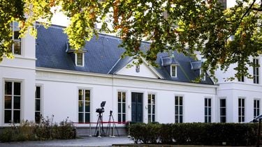 DEN HAAG - Exterieur van het Catshuis tijdens de ministerraad. De ministersploeg komt wekelijks bijeen in het Catshuis. ANP SEM VAN DER WAL