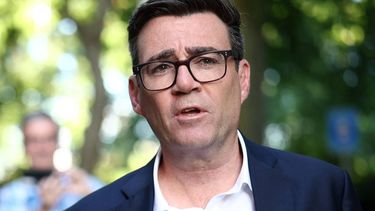 Labour MP and challenger for Leader of the Labour party, Andy Burnham, reacts as he leaves from Millbank studios in Westminster, central London, on July 2, 2026, after giving an interview. 
Toby Shepheard / AFP