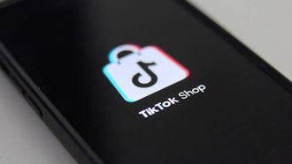 This photograph taken on March 15, 2025 in Paris shows the logo of the Chinese social media application Tik Tok Shop on the screen of an iphone as the platform rolls out it's shopping division in Europe. 
Kiran RIDLEY / AFP